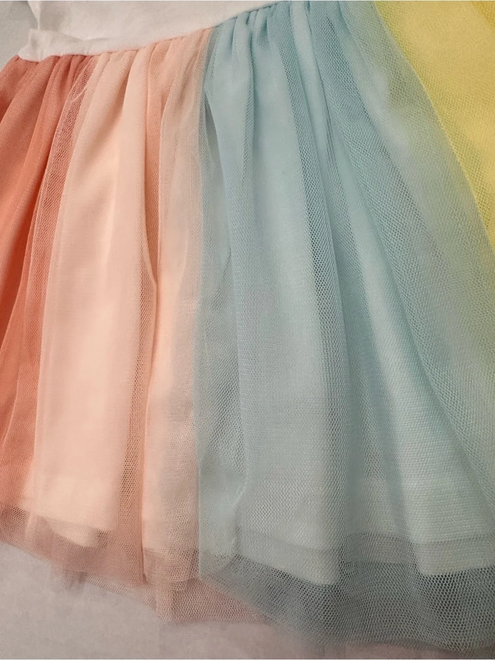 Carter's Baby Rainbow Tutu Dress Size 12 Months NWT's